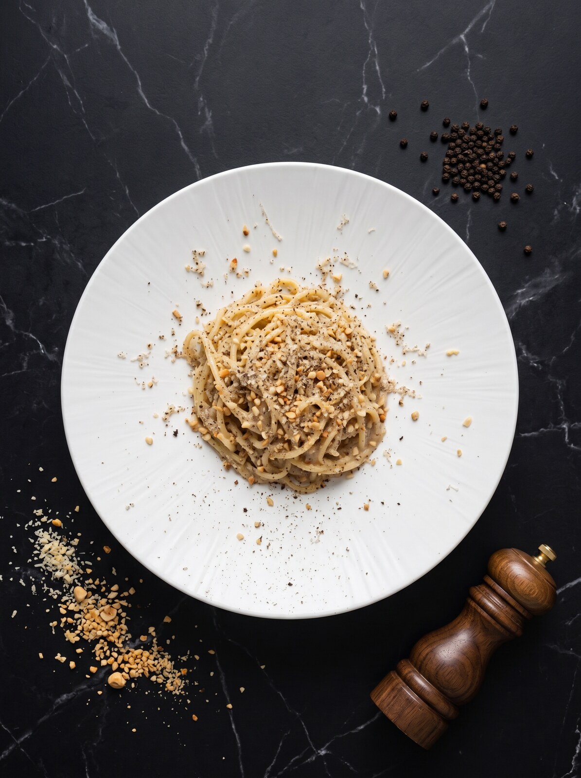 Spaghettone cacio & pepe